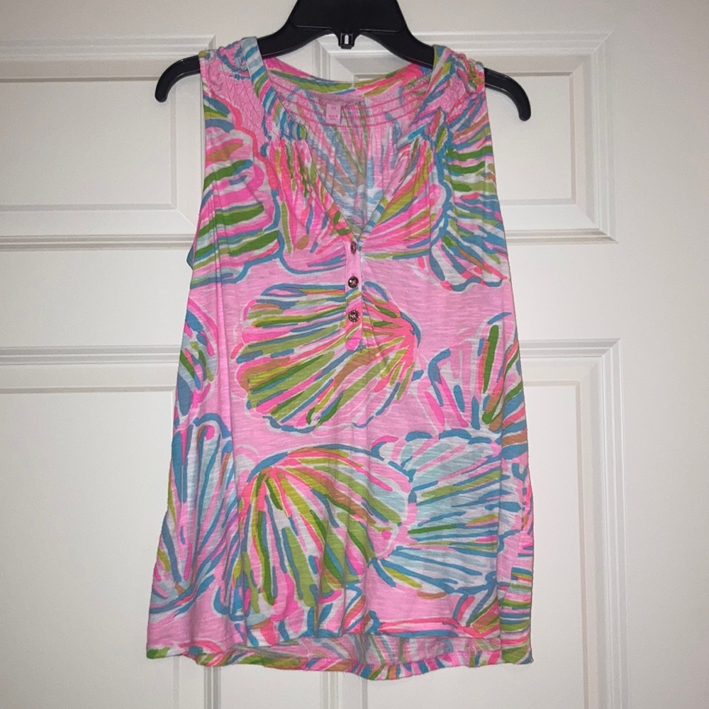 Lilly Pulitzer Essie printed tank